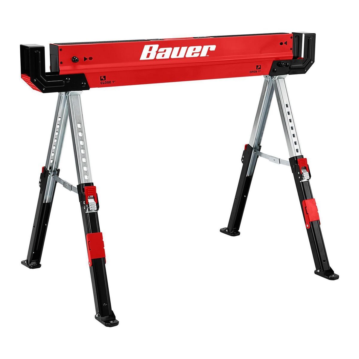 32 in. Steel Adjustable Sawhorse, 1300 lb. Capacity A1982