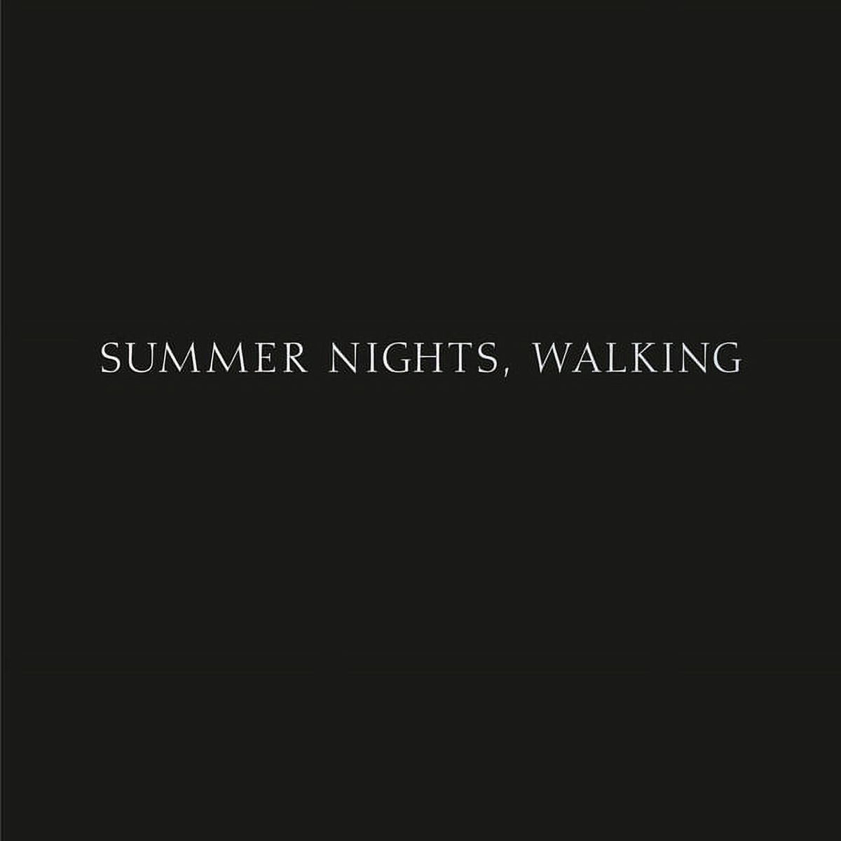 Summer Nights, Walking (Hardcover) C85544