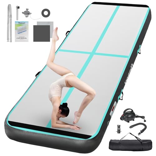 Inflatable Air Gymnastics Mat 4/8 inches Thickness with Pump B965421